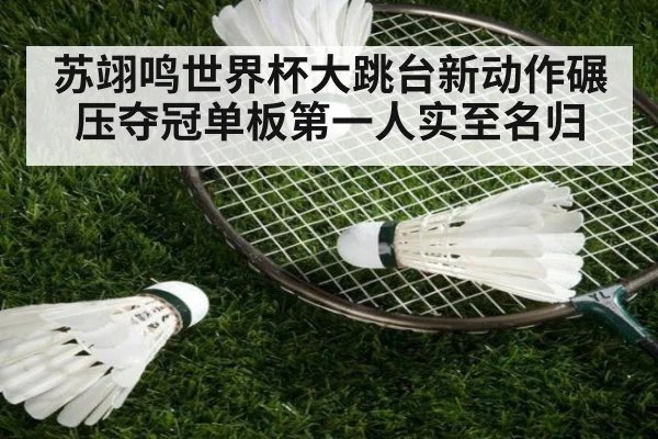 苏翊鸣世界杯大跳台新动作碾压夺冠单板第一人实至名归